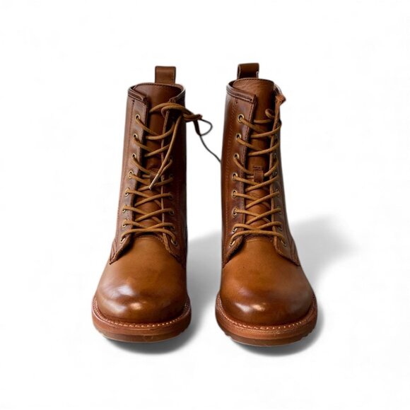 Frye Veronica Flex Combat Boots in Caramel | Women’s Size 7.5B - Picture 2 of 7